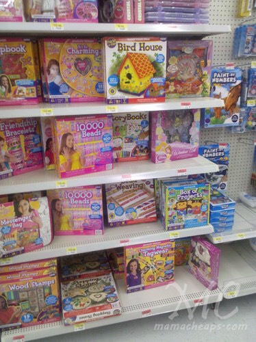 You can also head down to Walmart and buy a craft set. These are always fun and could be a nice gift for mom and dad when they come home!