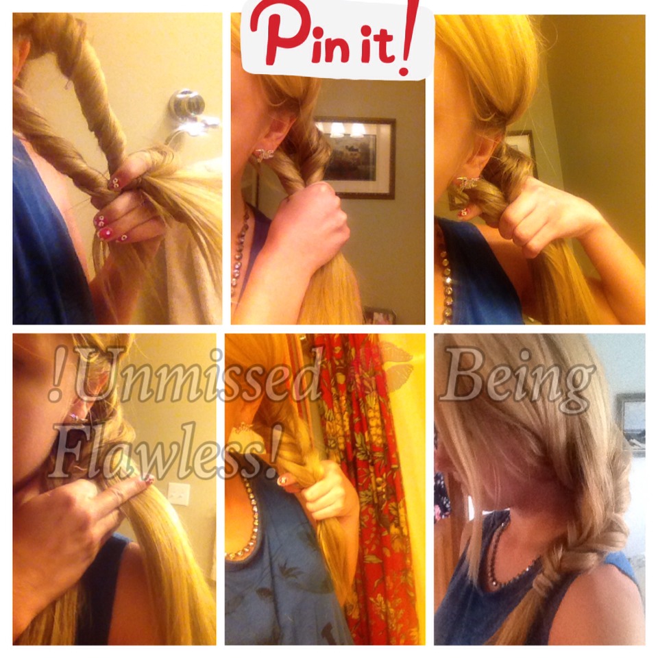 Enjoy this hair tutorial!! The alternative braid is a great-well-alternative! version to the basic braid! The finished hairstyle looks kindof like a crossed version of a fishtail braid and a basic one! (I created a summarized version of the tutorial above so you can snapshot it-double click!) 😊💜