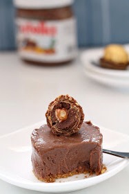 Mini Nutella cheeseecakes💚