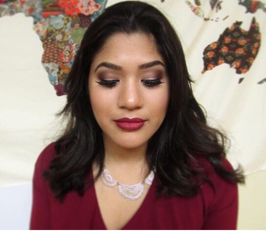 Christmas makeup