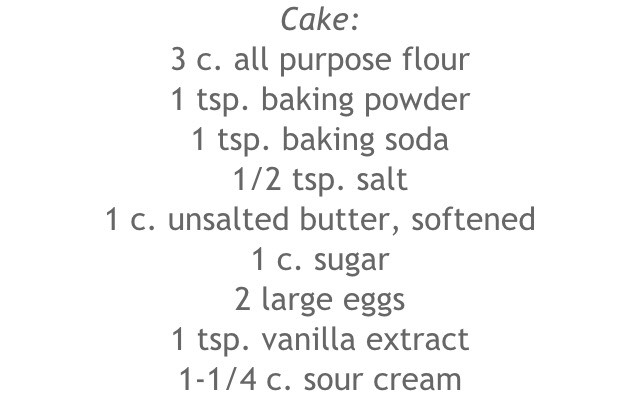 Cream Cheese Coffee Cake 😝 