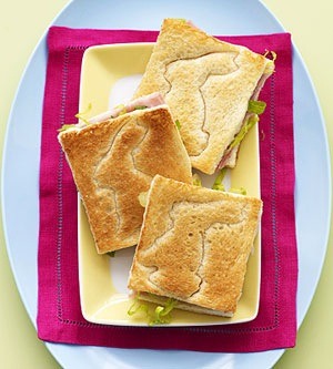 Press the blunt side into bread, then toast. Or adorable imprint on a sandwich!