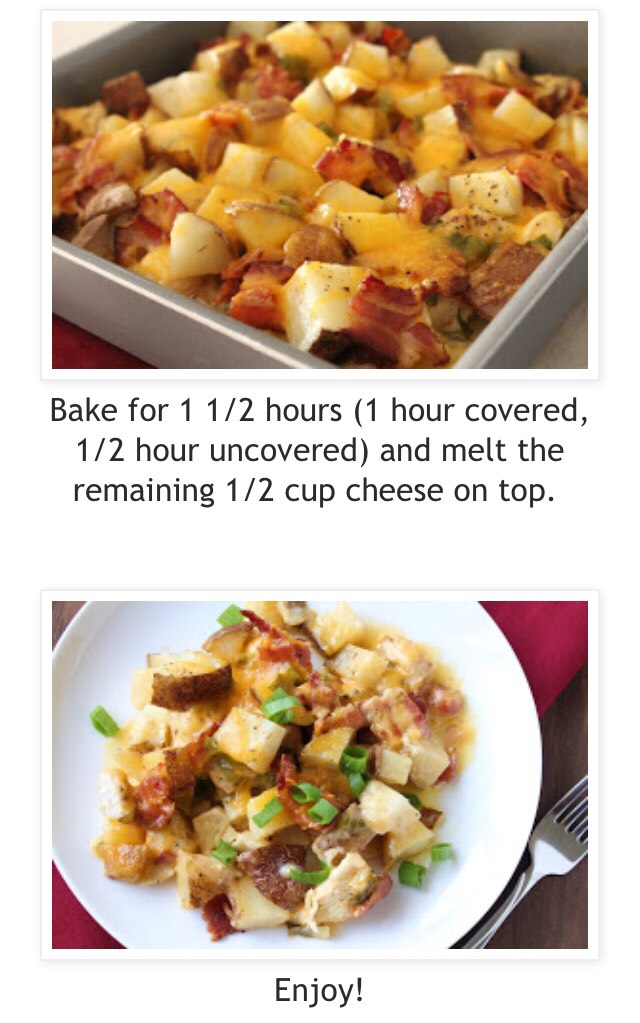 Potato & Chicken Casserole
