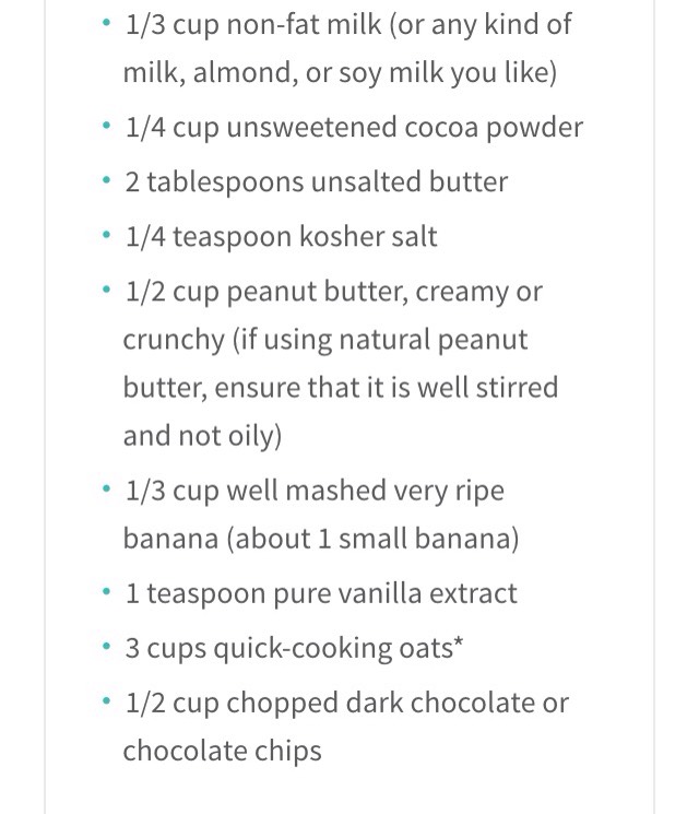 Chocolate & Peanut Butter No Bake Cookies