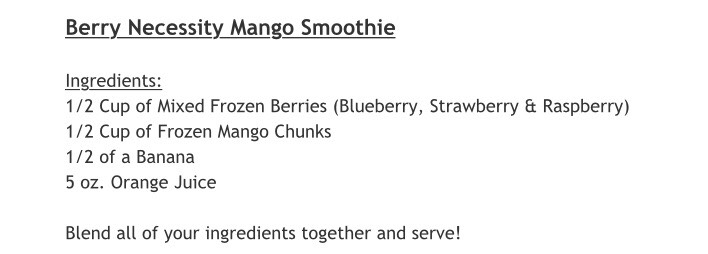 7 Must Try Smoothies🍓🍊🍌