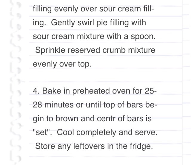 Strawberry Cream Bars