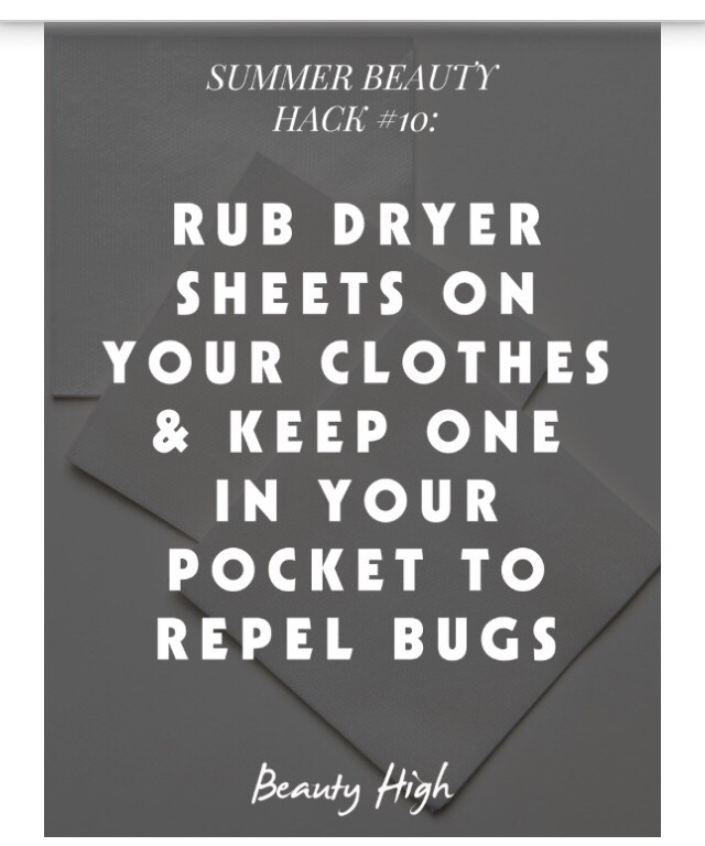 CRAZY (BUT EFFECTIVE) HOT WEATHER BEAUTY HACKS!