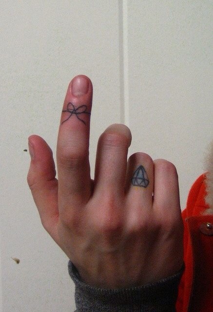 Finger Tattoos