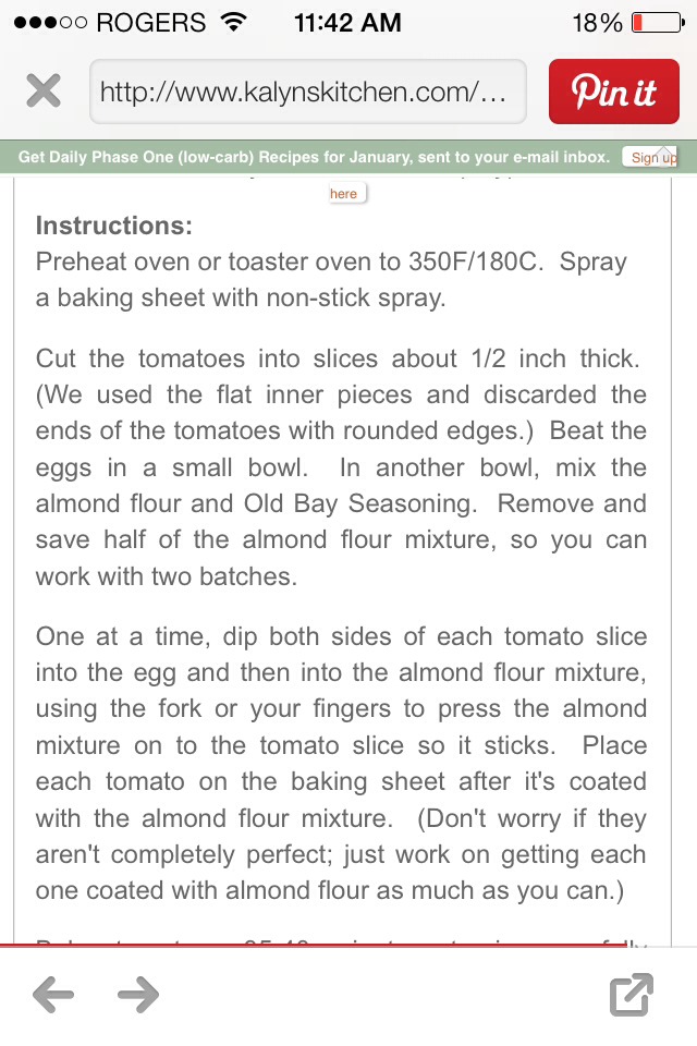 Oven-Fried Green Tomatoes With Sriacha Ranch Dipping Sauce