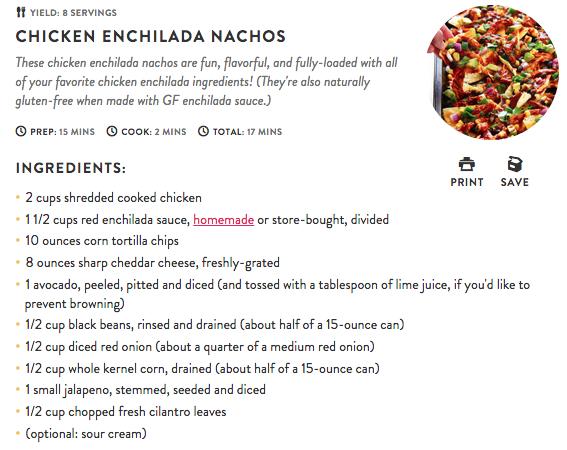 Chicken Enchilada Nachos.. Fast Weeknight Meals
