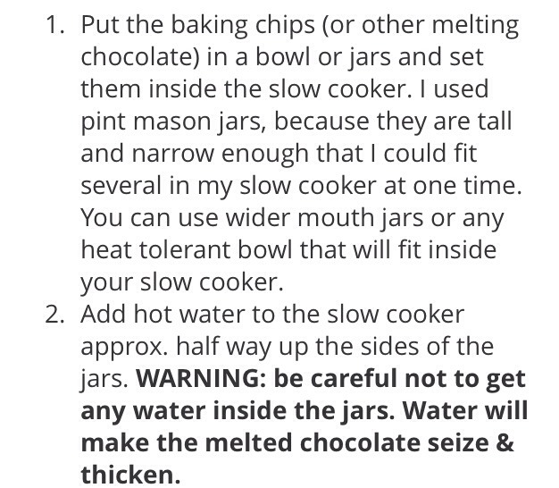 How To Melt Chocolate Chips(nd Other Baking Chips)In A Slow Cooker nd Maintain A Perfect Consistency