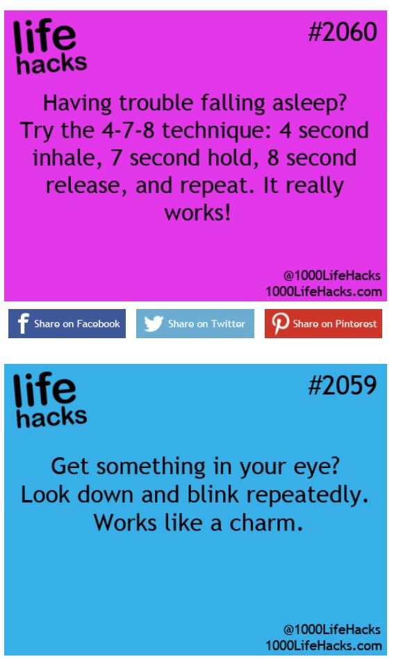 Some Day To Day Life Hacks 😉