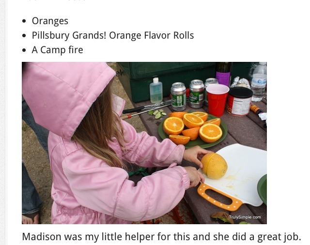 " Campfire Cinnamon Rolls"😋