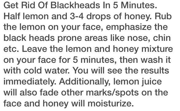 Get Rid Of BLACKHEADS