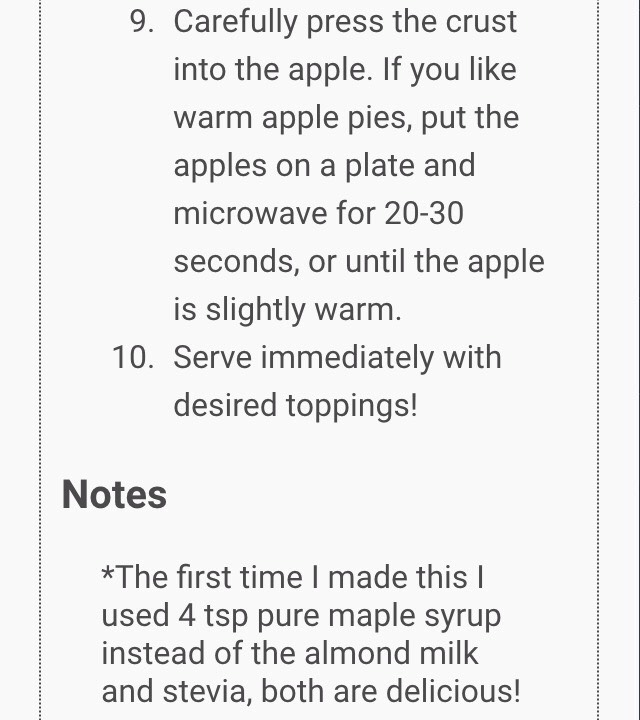 Healthy Alternative To Apple Pies ππ Perfect For The Holidays!