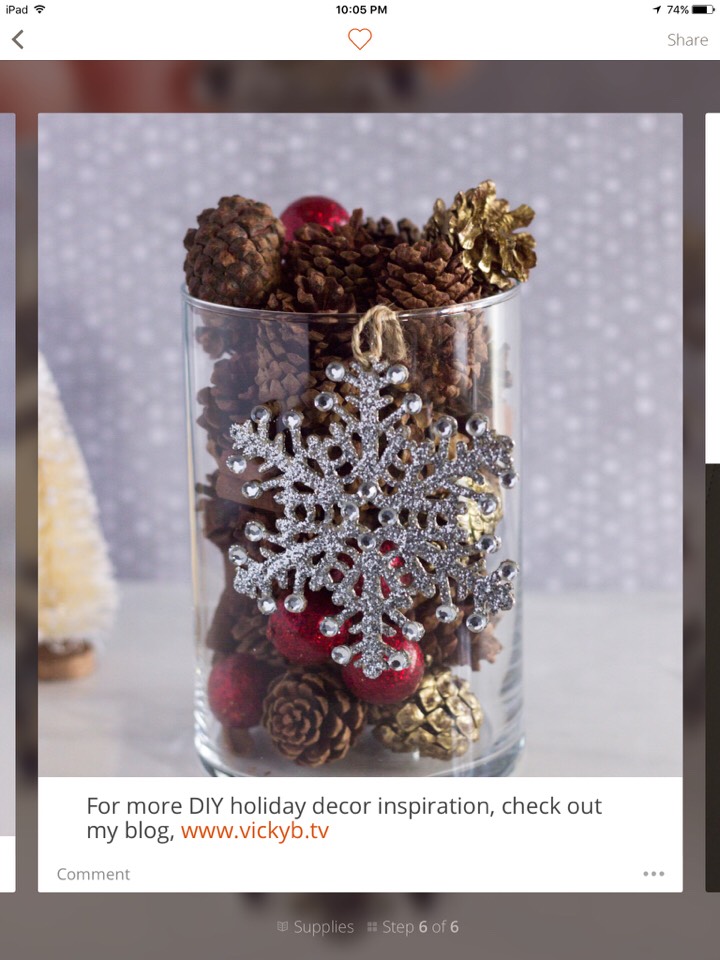 How To Make Sparkly Glitter Snowflake Ornaments! 😃❤️👍🏻