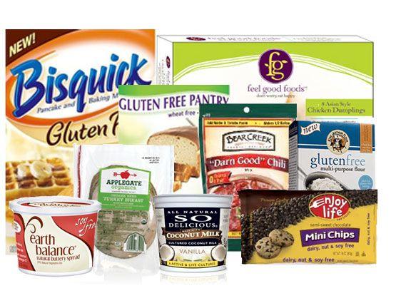 all these are gluten free and can find them at Walmart trader joe's winco and target