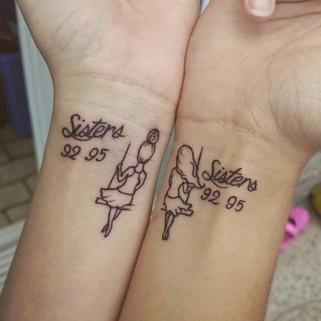 Cute Sister Tattoo Ideas
