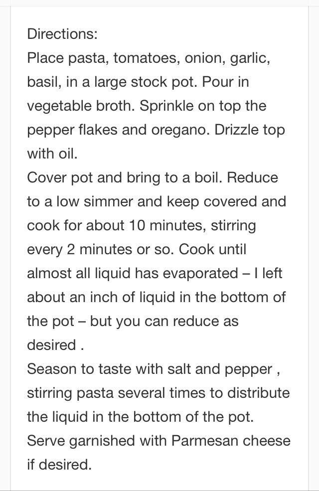 Super Easy Pasta Primavera