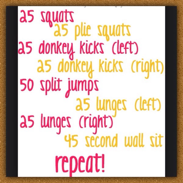 Spring Break Booty Workout!!!