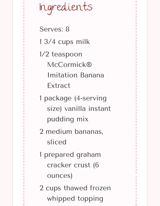 ✨ Double Banana Cream Pie✨😋👍