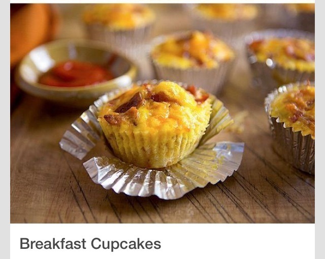 Breakfast Cupcakes