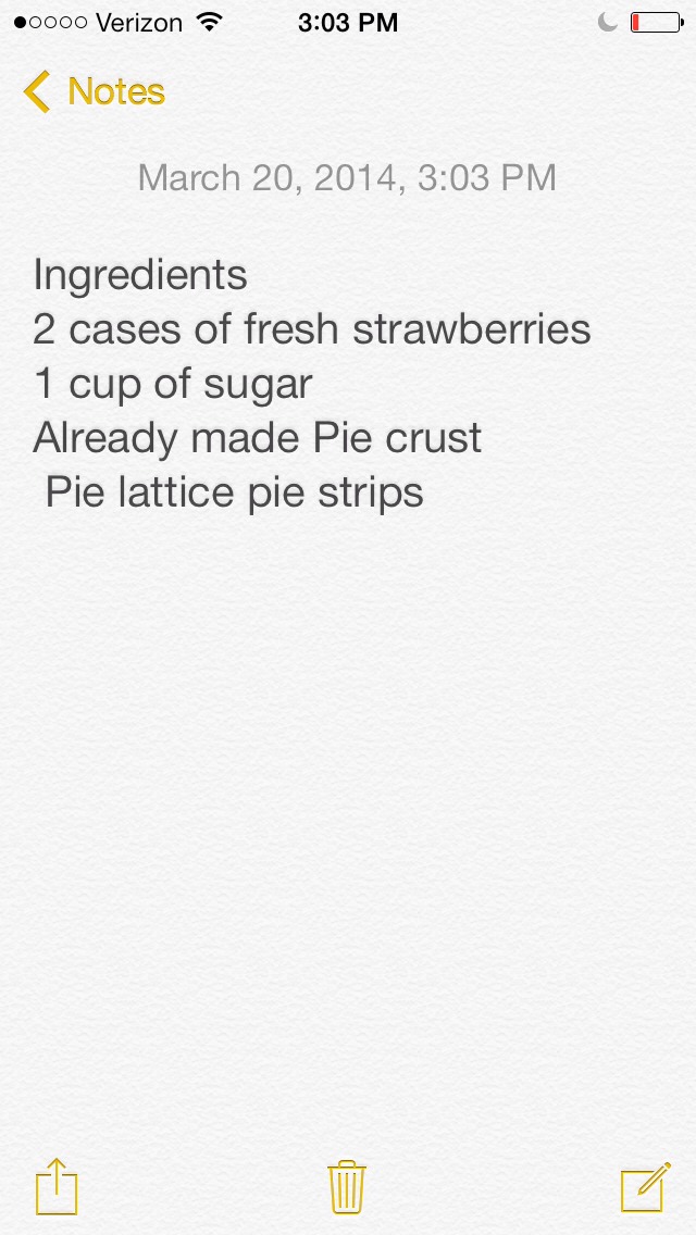 Fresh Strawberry Pie