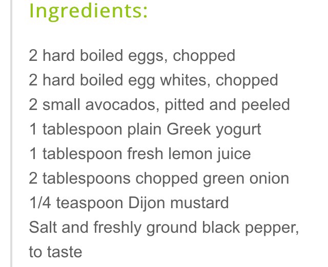 Easy, Yummy & Healthy? YES Avocado Egg Salad. I'm Literally Obsessed.
