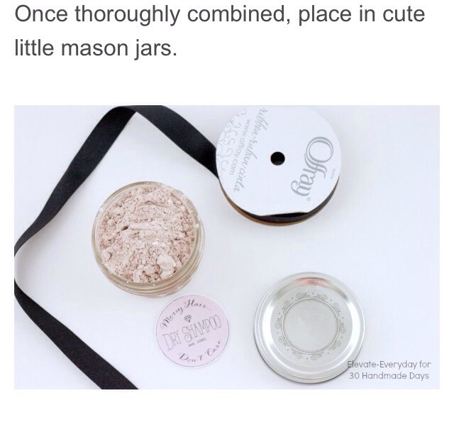 DIY ~ DRY SHAMPOO 💆