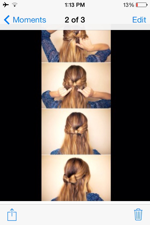Step For Step Simple Hair Bow 🎀