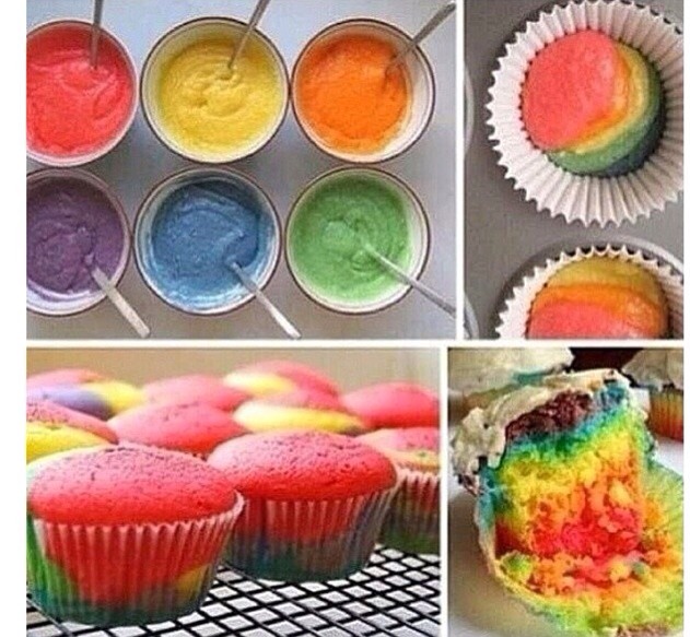 All u have to do to get the color is add food coloring to regular cake mix