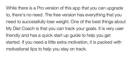 Free Weight Loss Apps!!