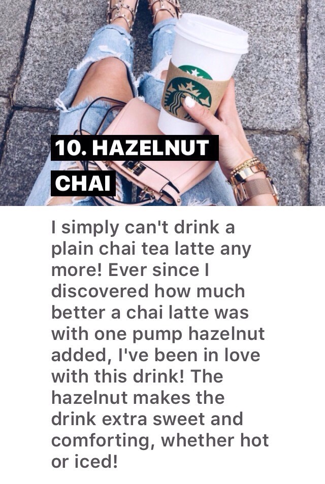 29 BEST STARBUCKS DRINKS 