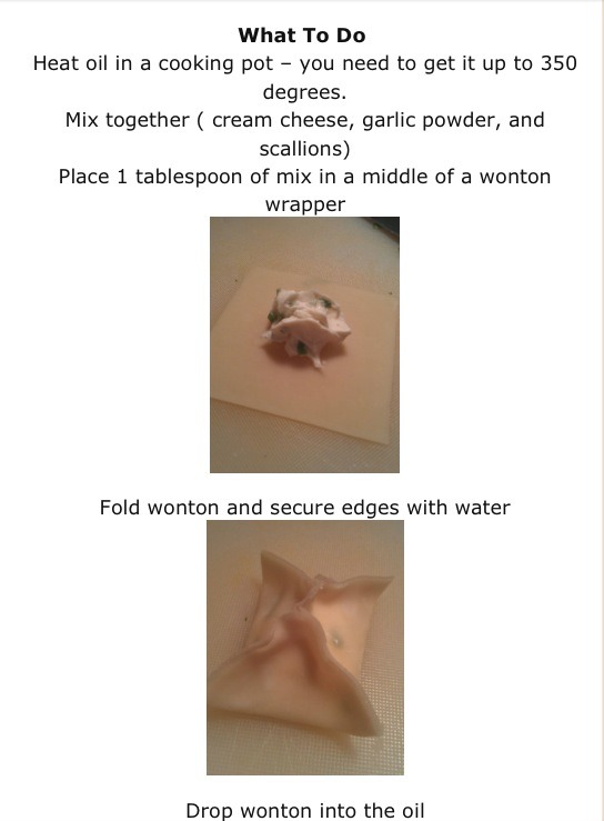 Crispy Cheesy, Gooey Wontons. Super Easy To Make!