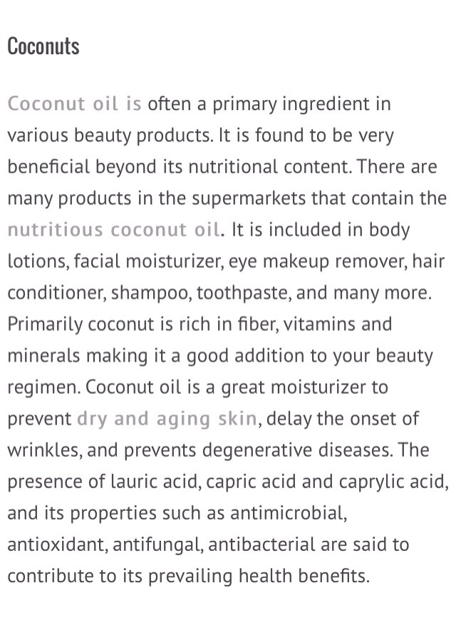 Beauty Foods 👸