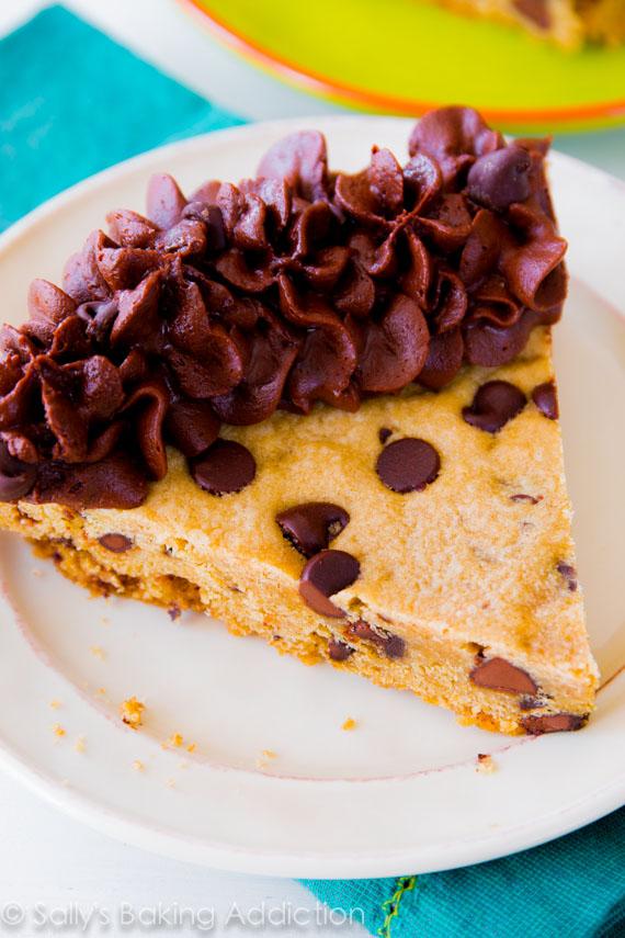 Delicious Chocolate Chip Cookie Cake! :)
