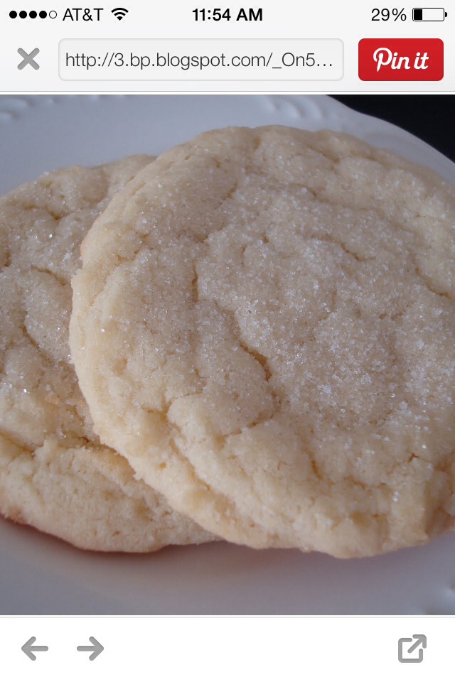 Pudding Sugar Cookies