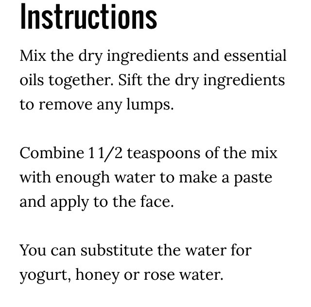 😜 Natural Deep Clean Facial Mud Mask 😜