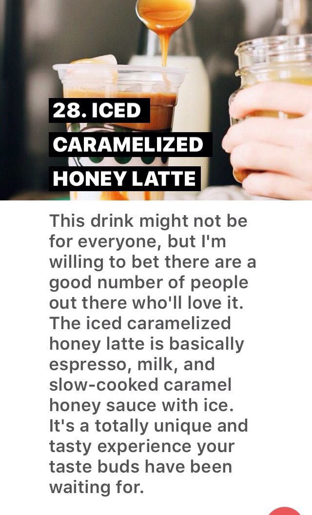 29 BEST STARBUCKS DRINKS 