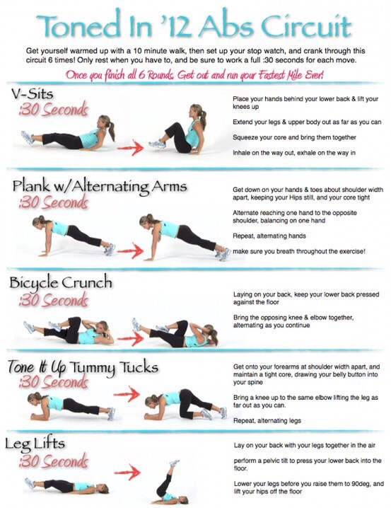 How To Get Abs In A Month!!