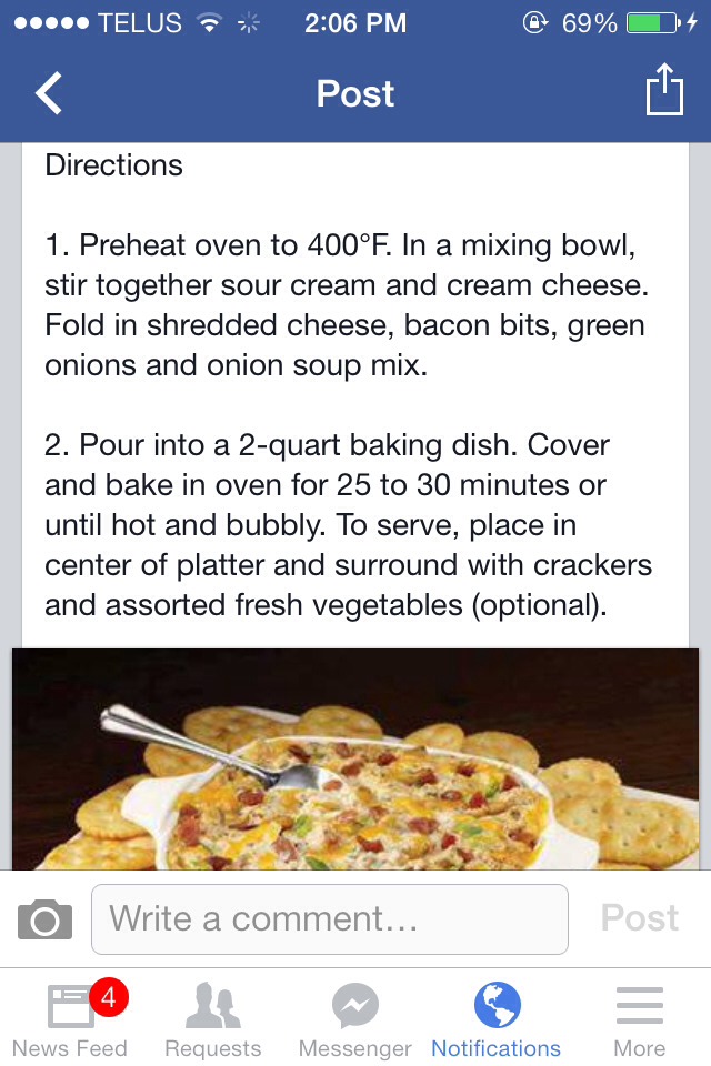 Creamy Bacon Dip