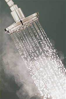 Take a hot shower. 
Stuffed up? Draw a hot, steamy shower.