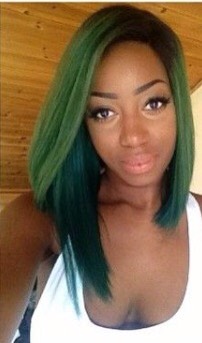 Dyed Hair on Dark Skin Girls / Colored Hair on Darker Skin