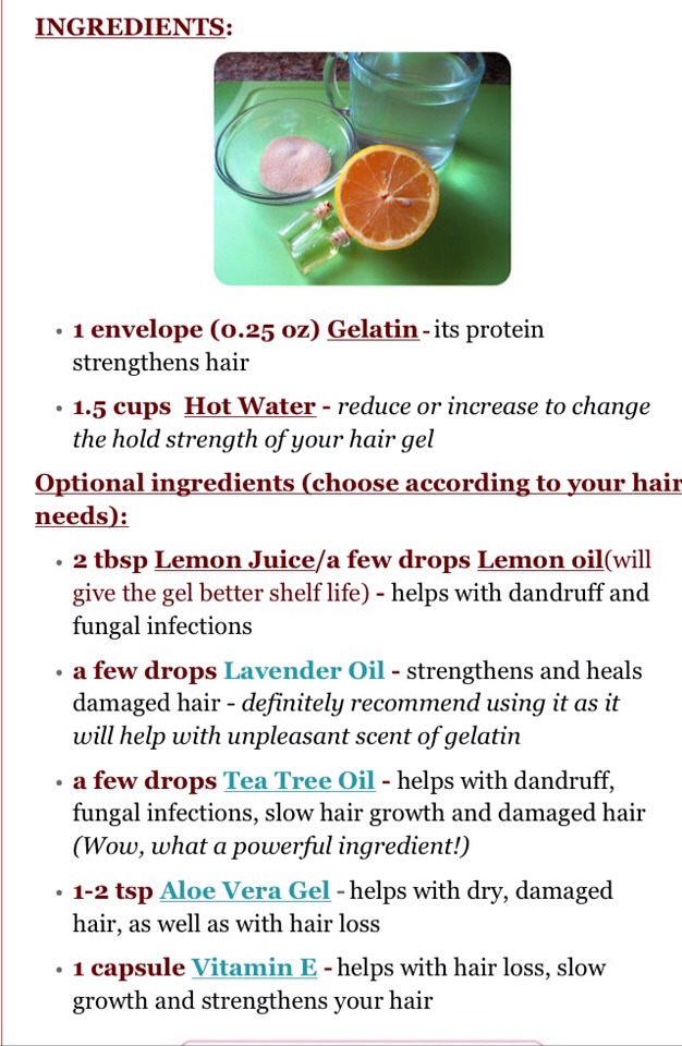 " DIY Hair Styling Gel That Treats Ur Hair!💇