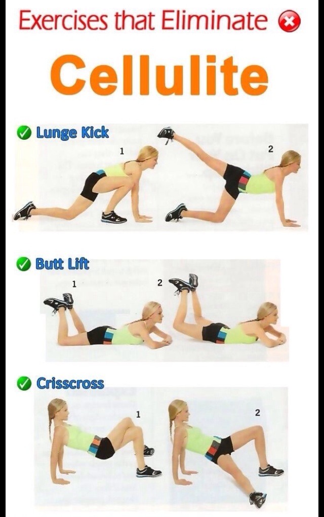 Get Rid Of Cellulite With Simple Exercises ππβ€οΈππ