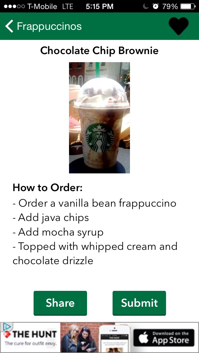 Secret Starbucks Drinks