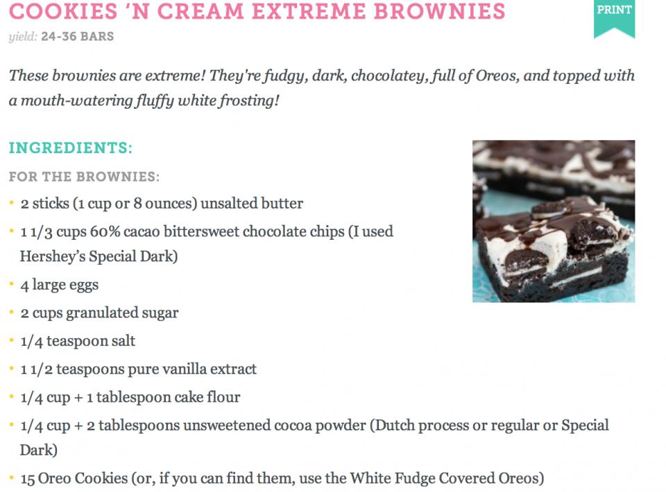 DIY Cookies And Cream Extreme Brownies!!!!