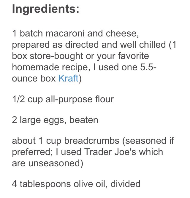 Crispy Baked Macaroni & Cheese Balls