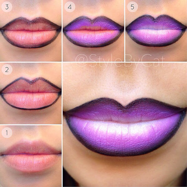 Ombre Lips Tutorials