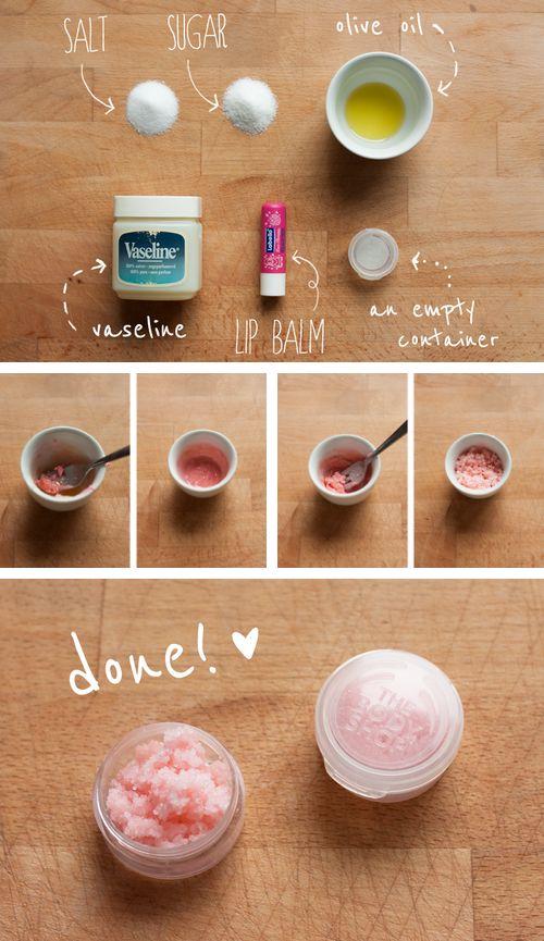 Trick #2: DIY Lip Scrub